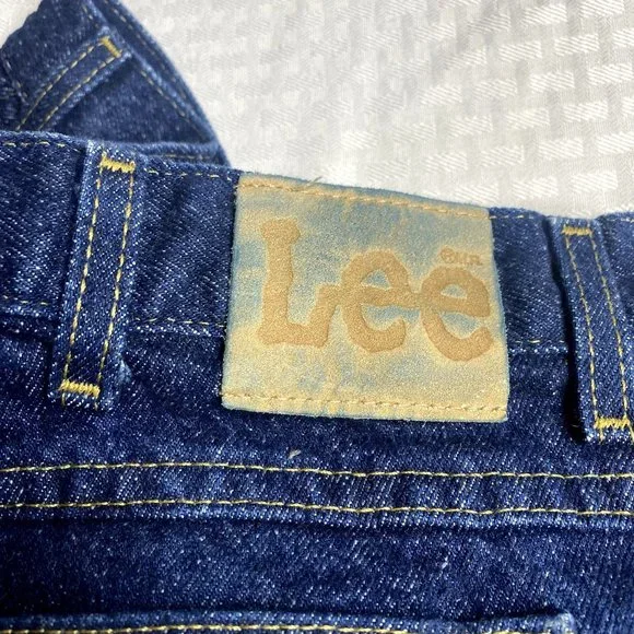 NWT Vintage Lee Jeans, dark wash, deadstock - Picture 9 of 12